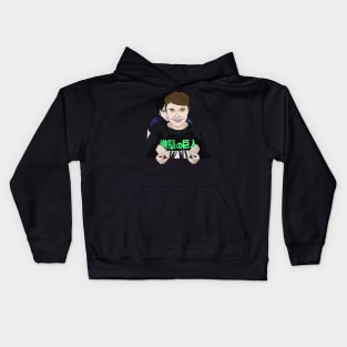 dan and phil Kids Hoodie